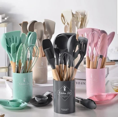 Kitchen Utensil Set – Non-Stick Cooking Tools