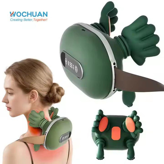 Portable Neck & Shoulder Massager – Electric Muscle Relaxation Device