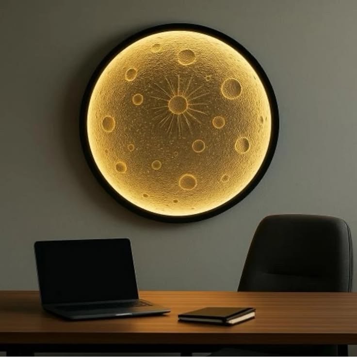 Wall moon