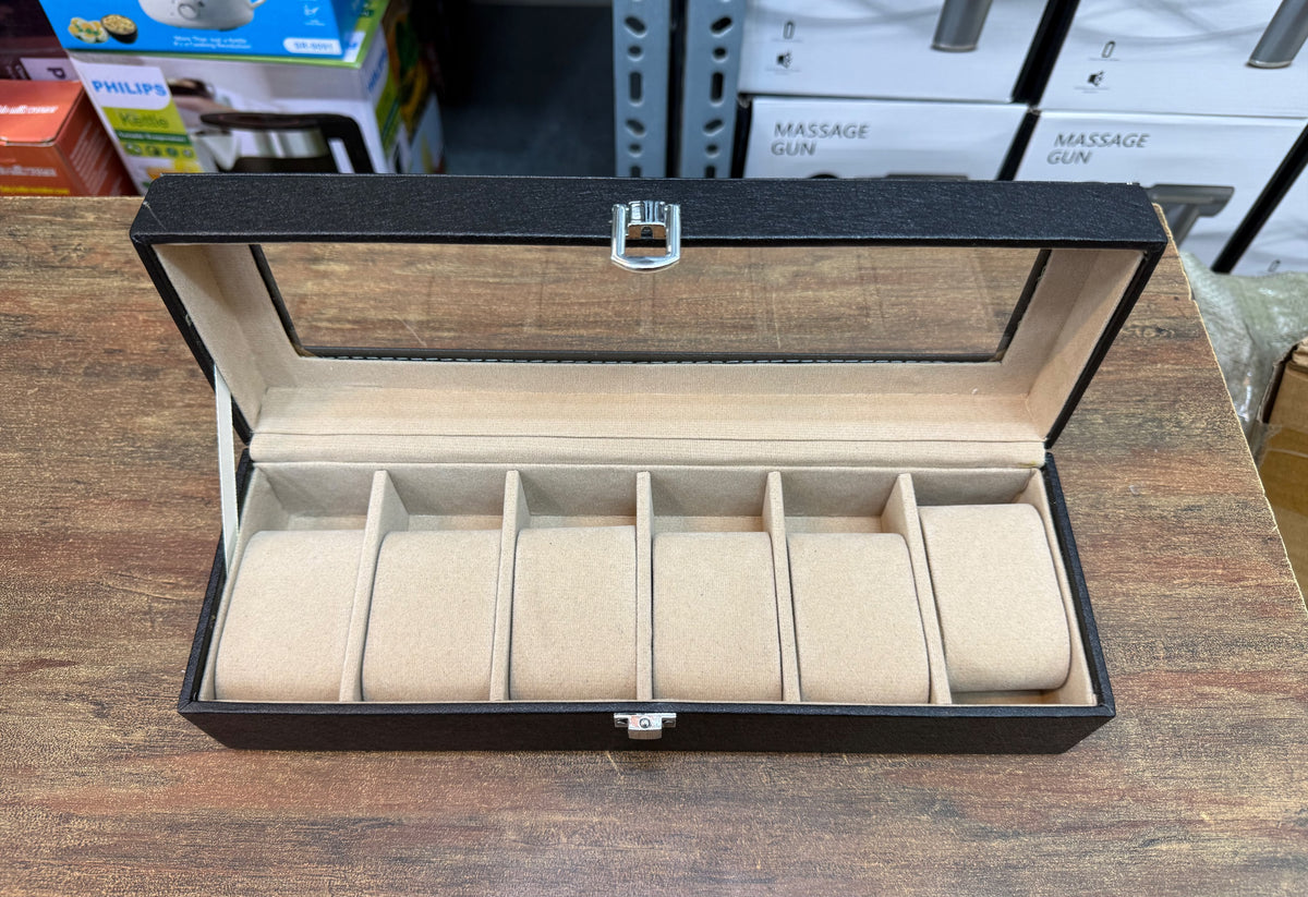 Watch box 6 holders