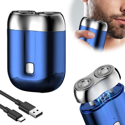 Mini Double Head Shaver - Waterproof, Type-C Rechargeable